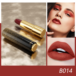 Nuovo bastoncino cremoso di lusso a lunga durata rossetto nudo opaco <span class=keywords><strong>e</strong></span> impermeabile senza glutine per labbra per trucco <span class=keywords><strong>e</strong></span> bellezza - Product Image 5