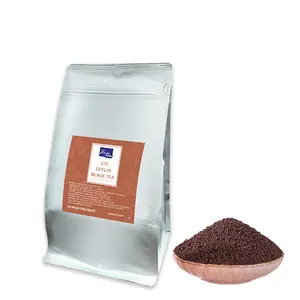 Flago mejor calidad té negro mejor CTC Ceilán fábrica de té negro fabrica hojas de té al por mayor