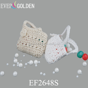 Mini Crochet Knitting <strong>Baby</strong> Bag Products for <strong>Baby</strong> <strong>Shower</strong> <strong>Baby</strong> Dress <strong>Favor</strong> Bags Candy Holders <strong>Party</strong> <strong>Favor</strong> - Product Image 2
