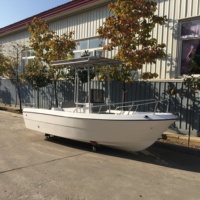 Bateau de pêche léger en fibre de verre de 5 m de Chine avec moteur hors-bord LIYA