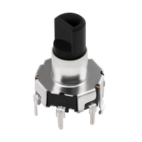 Encodeur rotatif ec12 avec arbre isolé, encodeur rotatif 24 positions, interrupteur encodeur rotatif Soundwell avec support de montage