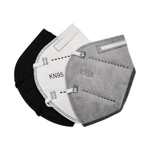 Masker Sekali Pakai Putih <span class=keywords><strong>Fpp3</strong></span> KN95 6 Lapis Kain Non-woven Bantalan Hidung Busa Ramah Kulit Model 9600 Pelindung Bernapas - Product Image 1
