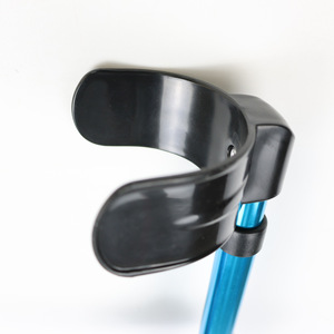 <b>Folding</b> Elbow Crutches Aluminum Alloy Telescopic Anti Slip For Elderly Portable Four Legged <b>Walker</b> Support - Product Image 2