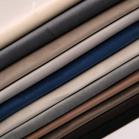 Tissu Velours Uni Biologique Tricoté Chaîne 300 g/m² de Haute Qualité pour Housse de Voiture et Tapisserie 100% Polyester