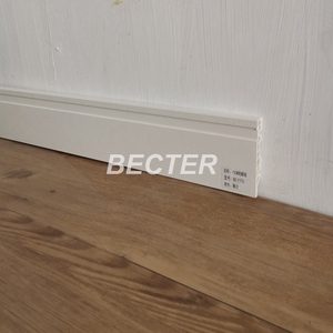 Rodapie-rodapié de pared de paso rápido, rodapié Blanco de <span class=keywords><strong>PVC</strong></span> - Product Image 5