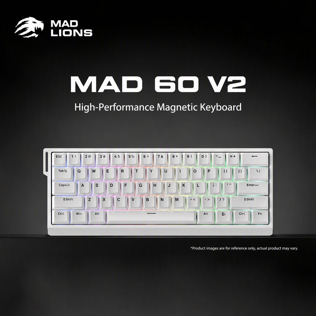 MADLIONS MAD60V2 MAD68V2 Esports <strong>Magnetic</strong> Keyboard 0.001mm RT Hot Swap RGB Wired <strong>Gaming</strong> Keyboard for PC Gamer