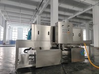 Laveuse industrielle haute pression de qualité alimentaire pour caisses, plateaux et paniers - Nouvelle machine de nettoyage automatique