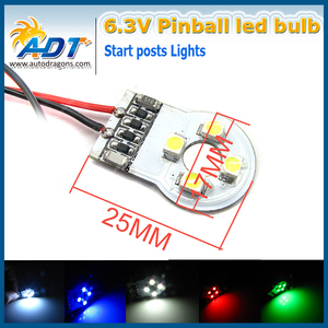 Bande lumineuse LED super brillante pour flipper, 6,3V/6V 4* 3528SMD pour machine de jeu de flipper - Product Image 6