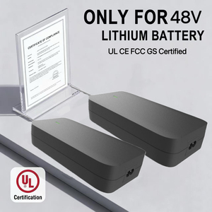 Chargeur de batterie 54,6V2A, connecteur rond DC <span class=keywords><strong>5</strong></span>,<span class=keywords><strong>5</strong></span> mm, certifié CE pour vélo électrique, scooter, E-Unicycle tout-terrain - Product Image 4
