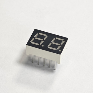 0.28인치 <span class=keywords><strong>2</strong></span>자리 7세그먼트 LED 디스플레이 노란색 미니 산업용 알람 카운터 전류 표시기 공장 제어 패널 - Product Image 4