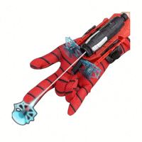 Lanzador de Telarañas, Guante de Telaraña, Set de Balas para la Muñeca, Juguete Creativo Novedoso para Fiestas, Figuras de Anime, Accesorios de Cosplay, Portátil, para Niños, Otros