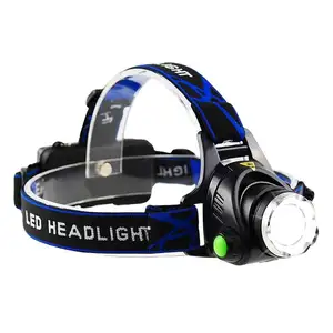 고성능 야영 방수 Headlamp 플래쉬 등 1000 루멘 T6 usb 재충전용 태양 5000 루멘 LED Headlamp