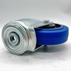 VIMA Preço de Atacado 4 Polegada Rodízio Roda Parafuso Buraco Giratório TPR e PP Heavy Duty Capacidade 100kg Rodízio <span class=keywords><strong>Industrial</strong></span> para Trolley - Product Image 6