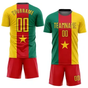 Custom Professional Team Football Uniforms Soccer Jersey Sportswear Set Team Training Football Wear Soccer T Shirts Jerseys