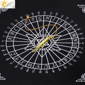 CSJA Wholesale Esoteric Reiki Healing Wicca Spiritual Pendant Pendule Metal Shuttle Pendules for Dowsing Divination H163 - Product Image 3