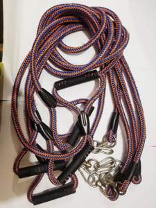 Sponge Handle-Round Dogs Rope - 5Ft Length- High Quality <b>Leash</b> - Product Image 1