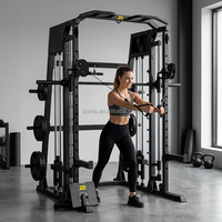 Zoshine Smith Machine Home Gym Equipment - Équipement de musculation multifonctionnel en métal pour usage unisexe
