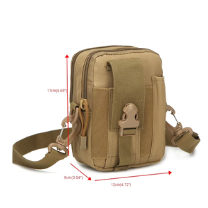 MKW5061 Nouveau <span class=keywords><strong>Sac</strong></span> Banane Designer Personnalisé Organisateur de Taille pour Hommes, <span class=keywords><strong>Sac</strong></span> à Bandoulière de Pêche Oxford d'Extérieur Étanche Tactique avec Support Téléphone - Product Image 6