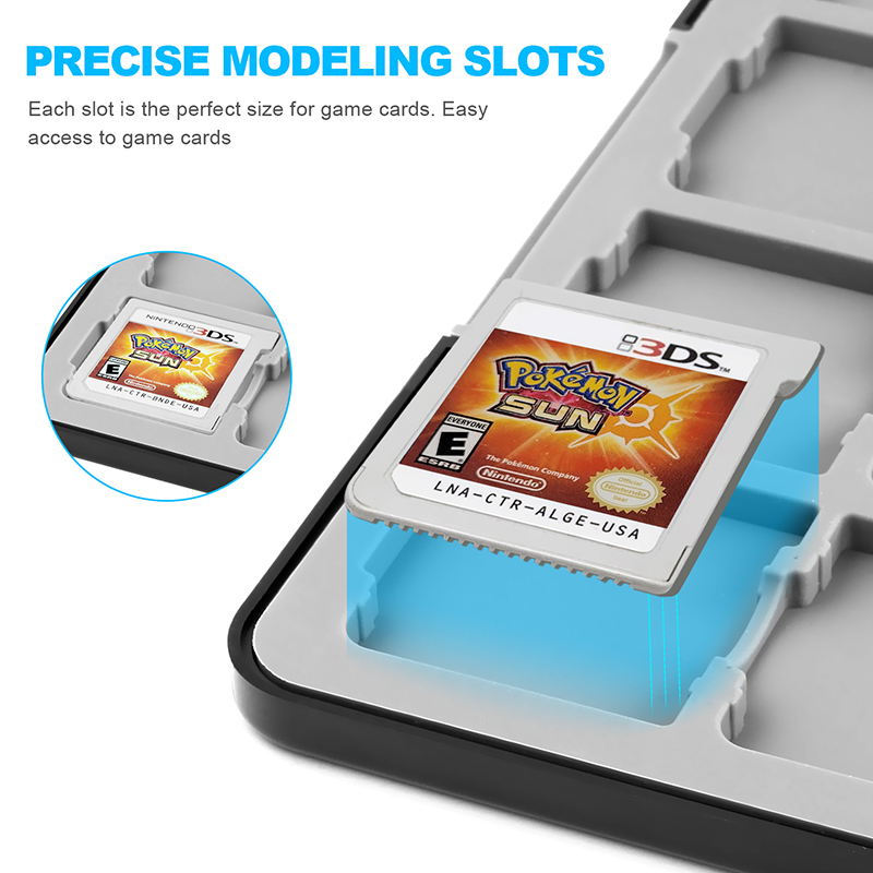 3DSカセット8点セット 24-seat Game Card Storage Box for Nintendo 3DS & Accessories