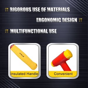 HENITUER S618 Martello Isolato Personalizzato da 30 Pollici in Acciaio Inossidabile 5Gr13 di Alta Qualità con Inserti Sostituibili - Product Image 6