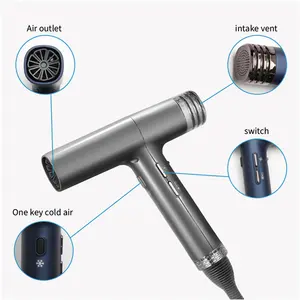 High Speed Hair Dryer With Anion Hairdryers 110,000rpm Mini size Travel Hair Blow Dryer With Ionic Blower Hair