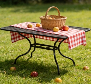 <span class=keywords><strong>Table</strong></span> de <span class=keywords><strong>jardin</strong></span> en métal de haute qualité au design moderne, style rétro, <span class=keywords><strong>couleur</strong></span> noire, <span class=keywords><strong>table</strong></span> à manger pour l'extérieur - Product Image 6