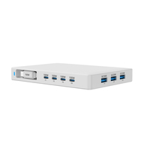 Chargeur USB C 560W avec câble rétractable Type C PD 100W GaN, station de charge rapide pour téléphone, tablette, ordinateur portable