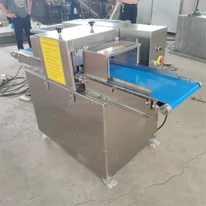 Coupe-lanières de viande automatique professionnel avec convoyeur, machine à découper la viande fraîche, coupe-lanières, machine à faire des lanières de poulet - Product Image 5