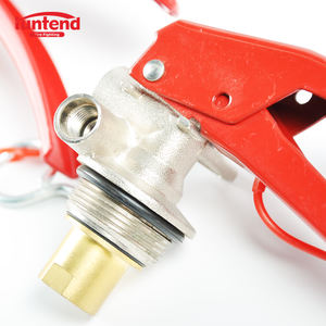 วาล์ววัสดุทองเหลืองสำหรับเครื่องดับเพลิง2กก. 5กก. CO2วาล์วทรงกระบอก ABC ผงแห้ง - Product Image 3