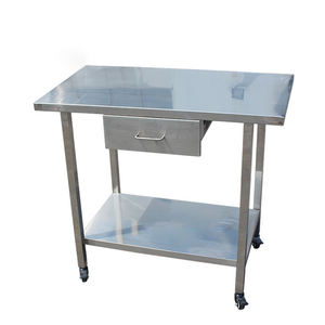 Tavolo Operatorio Veterinario di Alta Qualità EUR VET in Acciaio Inossidabile, Tavolo Diagnostico per Cani e Animali Domestici, per Cliniche Veterinarie - Product Image 3