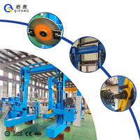 Equipo de rebobinado de bobina QP3150mm, máquina de bobinado de pórtico, portal, máquina de recogida de PLC, bobinadora de línea de producción de cables