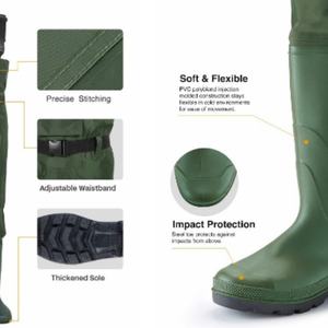 Pantalones de Pesca Impermeables de una Pieza para Hombre, Pantalones de Lluvia de Nailon - Product Image 4