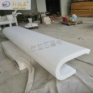 ม้านั่ง Uhpc หินวิเศษปรับแต่งได้ดีไซน์แบบกลวงเฟอร์นิเจอร์ลานกลางแจ้ง - Product Image 1