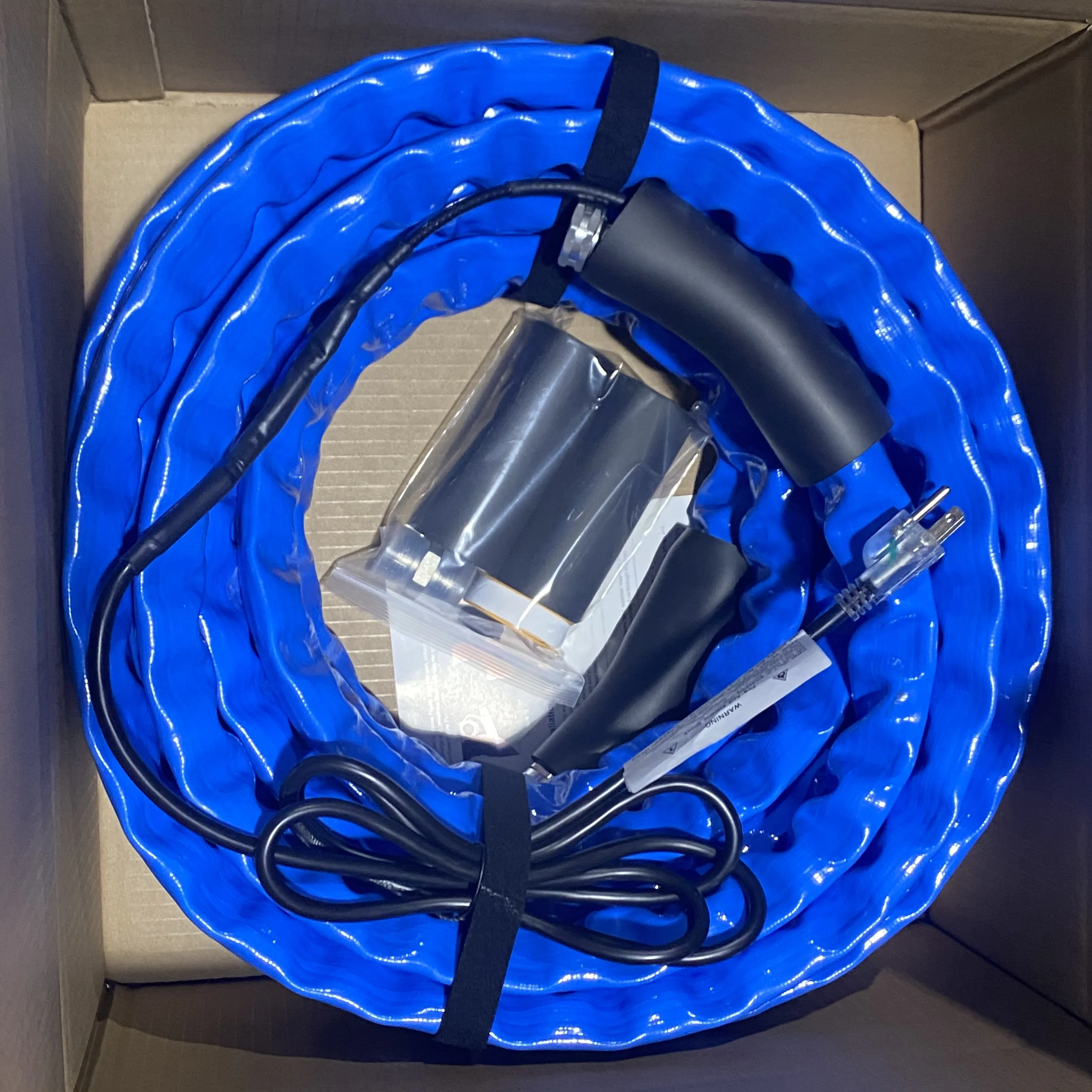 Manguera de agua caliente de 25 pies con adaptador macho y hembra a sin BPA, diámetro interior de 5/8 "para RV
