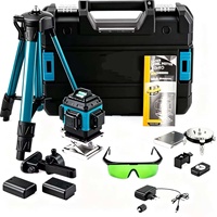 Niveau laser industriel et DIY 4D vert 16 lignes auto-nivelant 360 degrés horizontal et vertical pour usage intérieur/extérieur OEM ODM