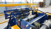 Machine de formage à froid pour la fabrication de gouttières et de descentes pluviales en aluminium pour serres, personnalisable, à vendre