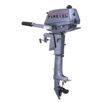 Pasokan Pabrik JP-T4 4HP Motor Tempel Dua Tak 70cc Tangki Bahan Bakar Terintegrasi 1.4L Mesin Tempel Laut Ringan