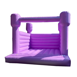 Castillo hinchable pequeño y mediano para niños, castillo hinchable blanco para bodas, fiestas, eventos, <span class=keywords><strong>casa</strong></span> de rebote pastel - Product Image 6