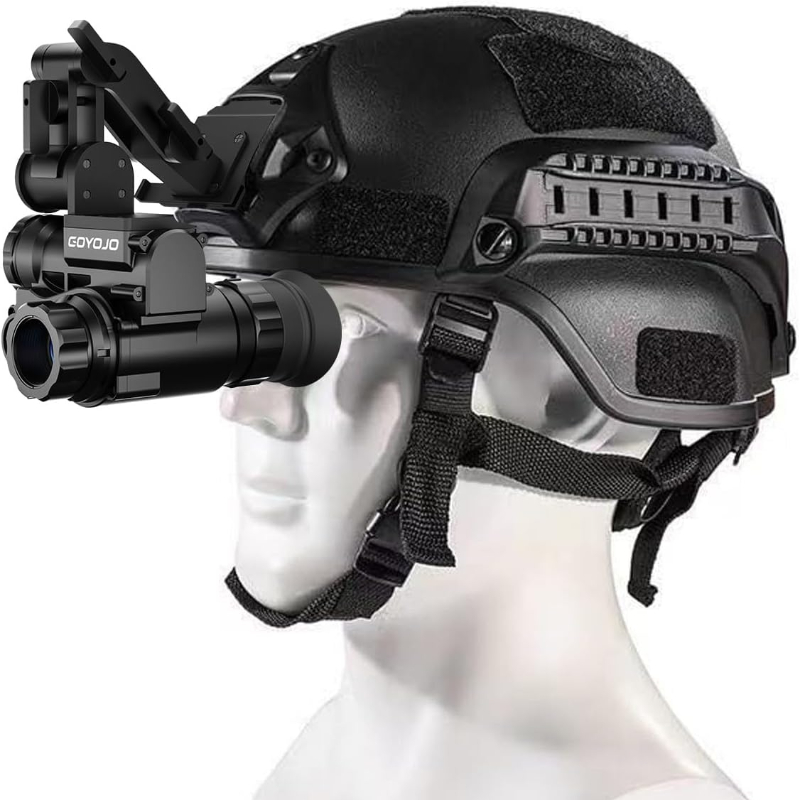 Casque noir NVG10+ Mount+