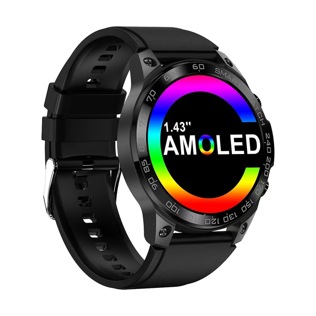 Domino Hot Selling Waterproof IP68 for Call Heart Rate Health Monitor Fitness Tracker AMOLED Silicone Long Battery Life