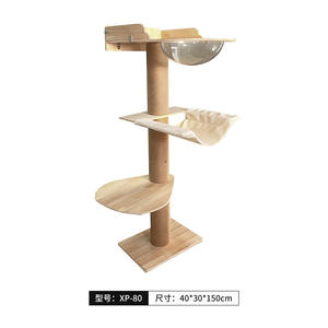 Premium Katzenbaum Dinosaurier-Katzenbaum Einzigartiger Katzenbaum aus Fruchtholz Weihnachtsbaum für Katzen Katzenbaum vom Boden bis zur Decke - Product Image 2