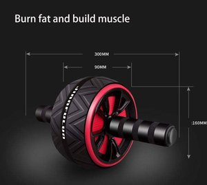 Ruedas Abdominales Antideslizantes para Entrenamiento del Core, Rodillo de Fitness para Gimnasio en Casa, Entrenador de Ejercicios Abdominales Unisex - Product Image 5
