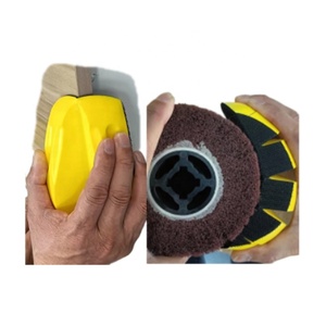 8pcs Kit Mouse Forma Lixar Bloco Dureza Média PU Espuma com Quadrado Redondo Discos Abrasivos Set OEM & OBM Suporte personalizado - Product Image 3