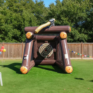 Jeu <span class=keywords><strong>de</strong></span> lancer <span class=keywords><strong>de</strong></span> hache gonflable interactif d'extérieur pour festivals et carnavals, avec 6 haches - Product Image 6