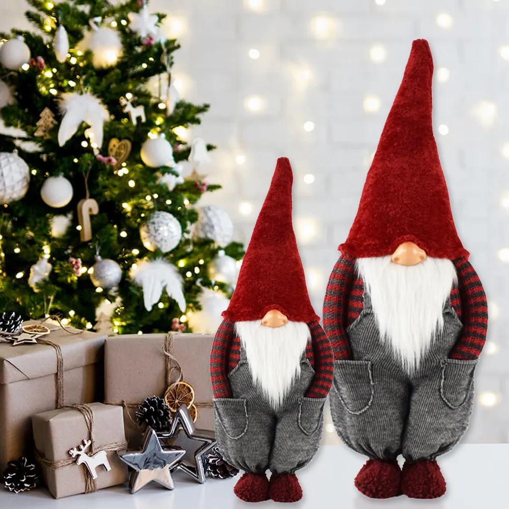 Neueste Weihnachts geschenke Neuheit Weihnachts puppen Elf Tomte Navidad Ornamente Gefüllte Plüsch Gnome Dekor Für Weihnachten