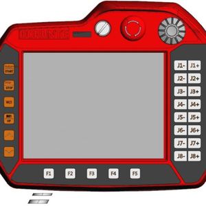 Pendentif de programmation pour robot manipulateur industriel Brun avec moteur électrique 0,2 kW 220 V, indice de protection IP67, conception à 6 mâchoires - Product Image 2