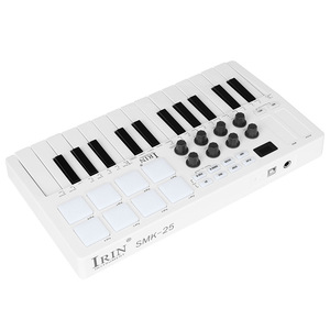 IRIN Bluetooth Type-C SMK-25 Console de Mixage <span class=keywords><strong>USB</strong></span> Portable Mini 25 Touches Clavier Électronique Numérique Contrôleur <span class=keywords><strong>MIDI</strong></span> <span class=keywords><strong>Pad</strong></span> Sans Fil Numérique - Product Image 4