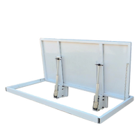 Porte invisible à ouverture automatique, panneau d'accès dissimulé pour sous-sol et remise