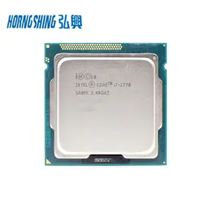 HORNG SHING tedarikçisi i7 3770 dört çekirdekli 3.4 GHz 4 çekirdekli soket LGA 1155 İşlemci işlemci