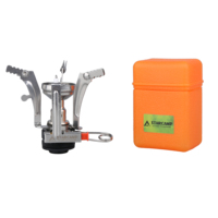 Réchaud à gaz de camping ultra-léger STATCAMP 3000W pour randonnée en solo en extérieur, brûleur à gaz léger